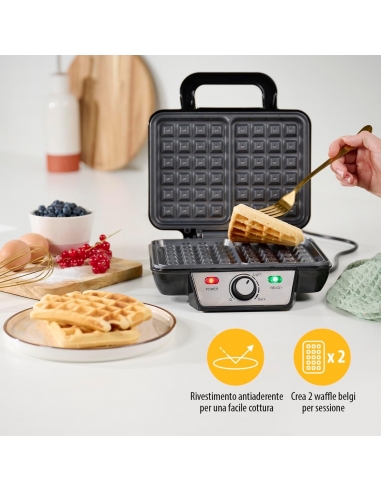 Tristar WF-2195 Cialdiera per Waffle,...