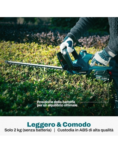 KIESBOHR CSL502 Tagliasiepi a...