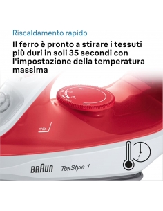 Braun TexStyle 1 Ferro da... 2