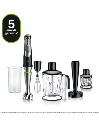 Braun MQ9147X - Frullatore a...