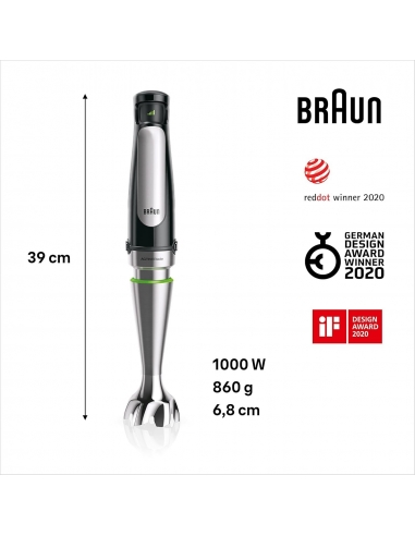 Braun MQ7045X Frullatore a Immersione...