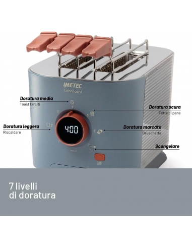 Imetec Grantoast - Tostapane 2 Fette...