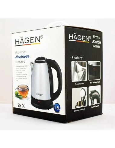 Hägen HA-5525SIL, Bollitore Elettrico...