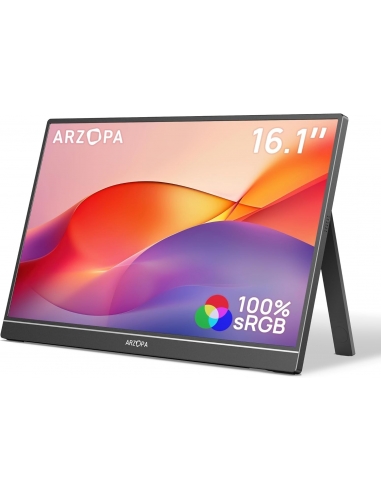 ARZOPA Z1C Monitor Portatile 16,1"...