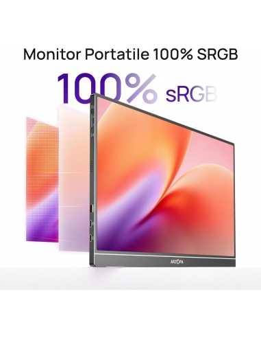 ARZOPA Z1C Monitor Portatile 16,1"...
