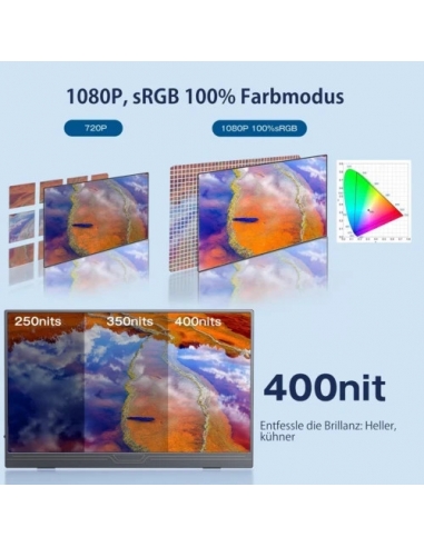 GS156CM2-D Monitor Portatile 15.6''...