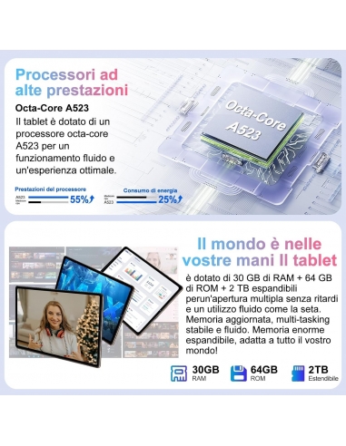 Biegedy B22 Tablet Android 10.1" RAM...