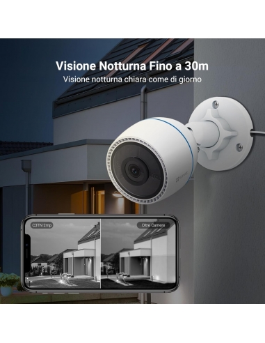 EZVIZ C3TN Telecamera Wi-Fi Esterno...