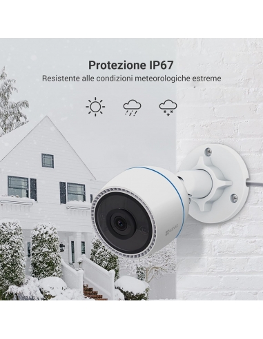 EZVIZ C3TN Telecamera Wi-Fi Esterno...