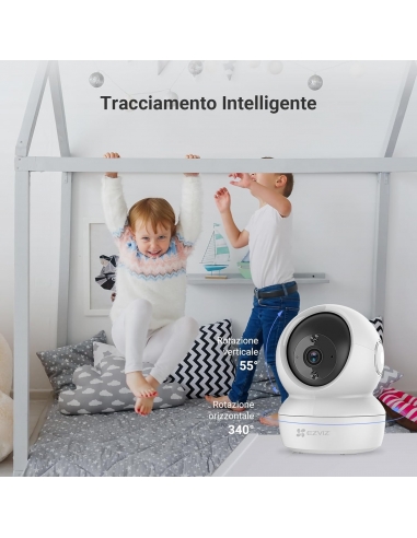 EZVIZ C6N Telecamera Wi-Fi Interno...