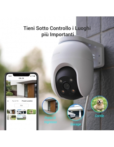 EZVIZ C8c 1080p  Wi-Fi Esterno...