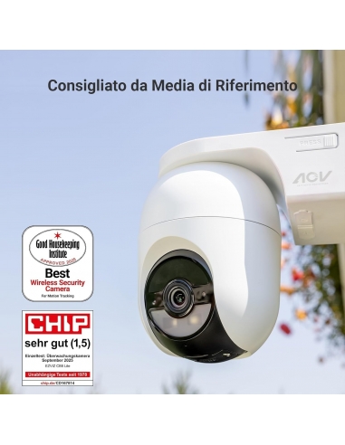 EZVIZ CB8 Lite 2K+ Telecamera WiFi...