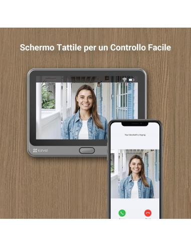 EZVIZ CP4 1080P Campanello Digitale...