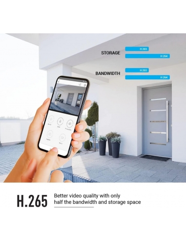 EZVIZ C3W Pro 4MP Telecamera di...