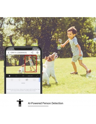 EZVIZ C3W Pro 4MP Telecamera di...