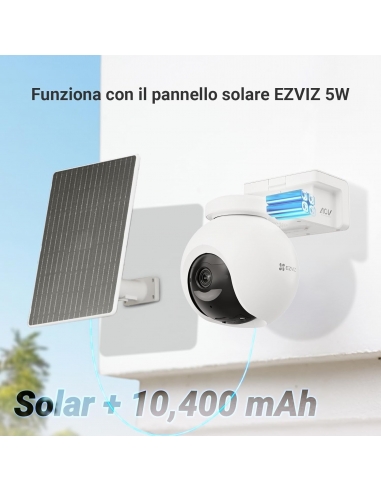 EZVIZ CB8 Pro 4K Telecamera 8MP WiFi...