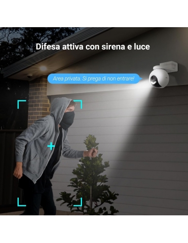 EZVIZ CB8 Pro 4K Telecamera 8MP WiFi...
