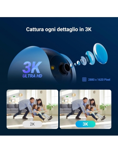 EZVIZ C6N G1 3K Telecamera Wi-Fi...