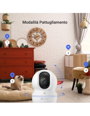 EZVIZ CP1 Pro 2K+ Telecamera Wi-Fi...