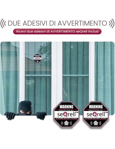 SEQRELL SQ7024B Impianto Allarme...