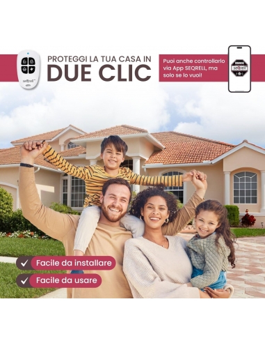 SEQRELL SQ7024B Impianto Allarme...