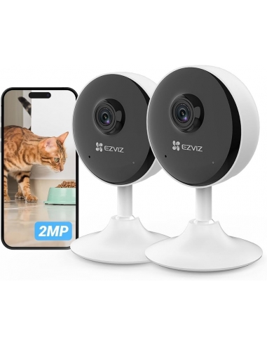 EZVIZ C1C kit da 2 1080P Telecamera...