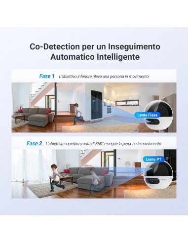 EZVIZ C7 Dual 2K+ Telecamera Wi-Fi...