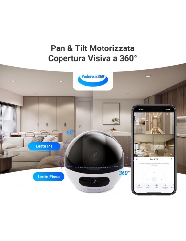 EZVIZ C7 Dual 2K+ Telecamera Wi-Fi...