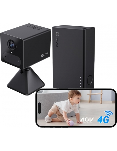 EZVIZ CB2 4G LTE 2K Telecamera da...