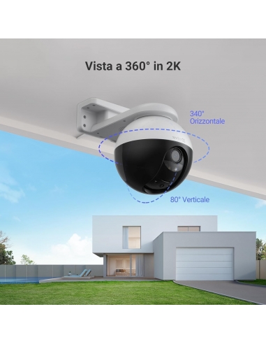 EZVIZ C8W 2K+ Telecamera WiFi da...