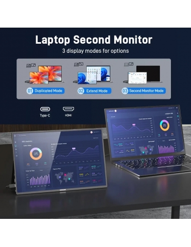 KINHANK K16G-Pro Monitor portatile...