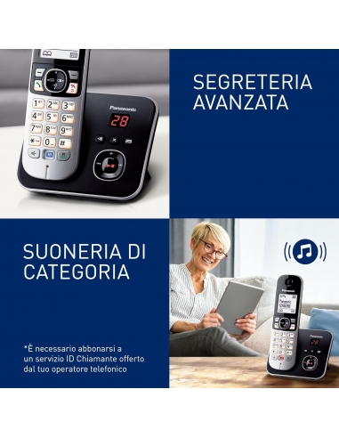 Panasonic KX-TG6861JTB Telefono...