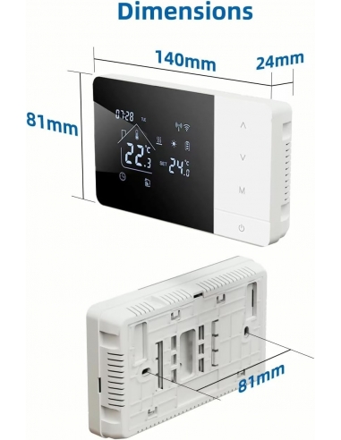 Hualans Termostato digitale WIFI a...