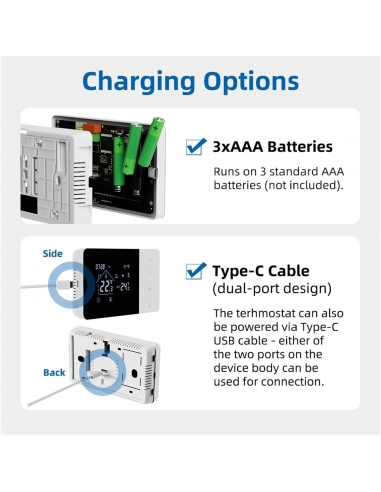 Hualans Termostato digitale WIFI a...