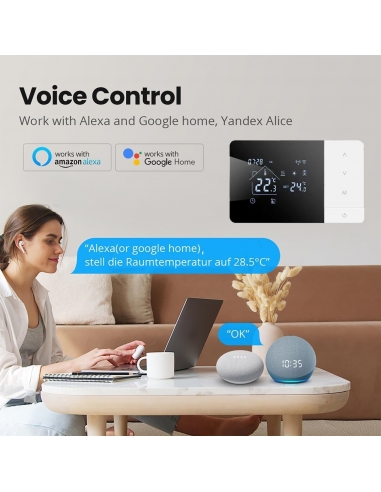 Hualans Termostato digitale WIFI a...