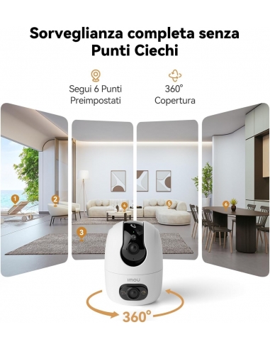 Imou Ranger 2C Dual 4K Telecamera 8MP...