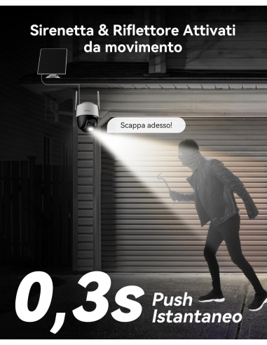 Imou Cell PT 2C Telecamera 2K 3MP...