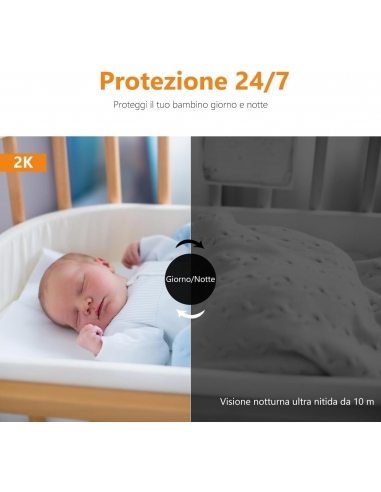 Imou Cue 2C 2K Telecamera 3MP Wi-Fi...