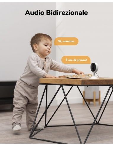 Imou Cue 2C 2K Telecamera 3MP Wi-Fi...