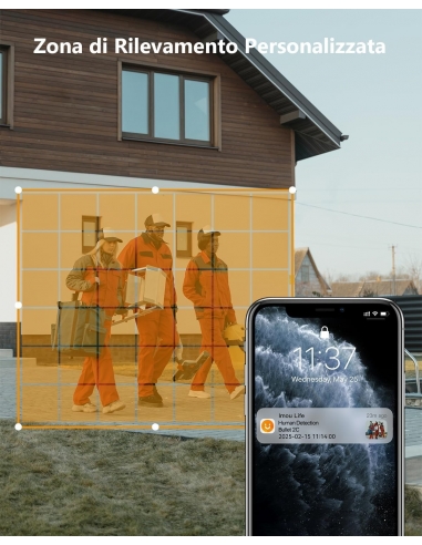 Imou Bullet 2C 2K Telecamera 3MP WiFi...