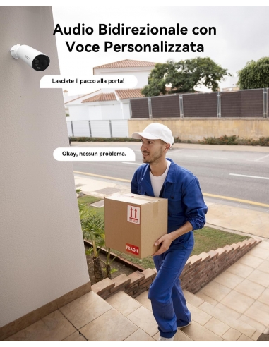 Imou Cell 3C 2K Telecamera Wi-Fi...