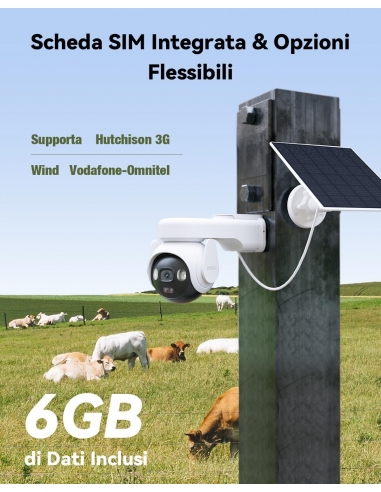 Imou AOV PT 3K 5MP 4G LTE Telecamera...