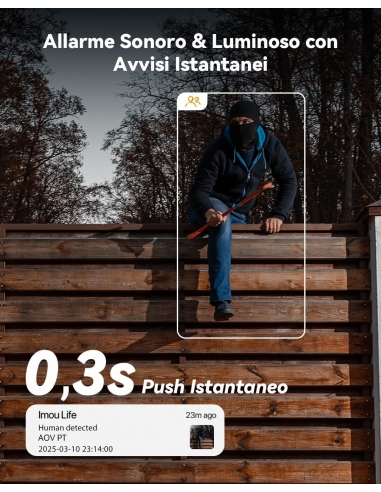 Imou AOV PT 3K 5MP 4G LTE Telecamera...