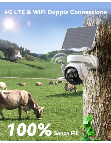 Imou AOV PT 3K 5MP 4G LTE Telecamera...