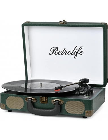 Retrolife R609 Giradischi Bluetooth...