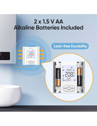 SALCAR T5W Termostato intelligente...