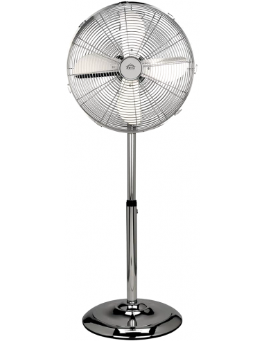 DCG Eltronic VE9090 - Ventilatore cromato per...