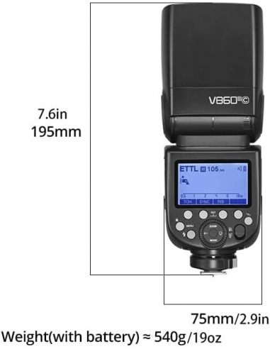 Godox V860III-N Flash per fotocamera luce...
