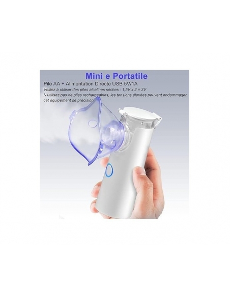 Aerosol Portatile per Adulti e Bambini, Nebulizzatore Aereosol Silenzioso