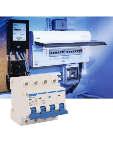 DZ47-63 4P 32A 400V Interruttore differenziale, automatico